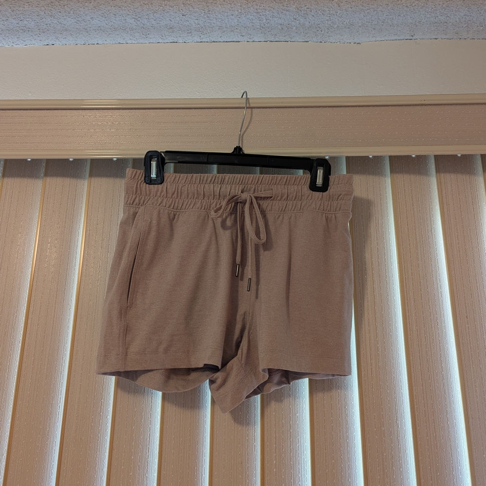 Balance Collection Tan Athletic Small Shorts